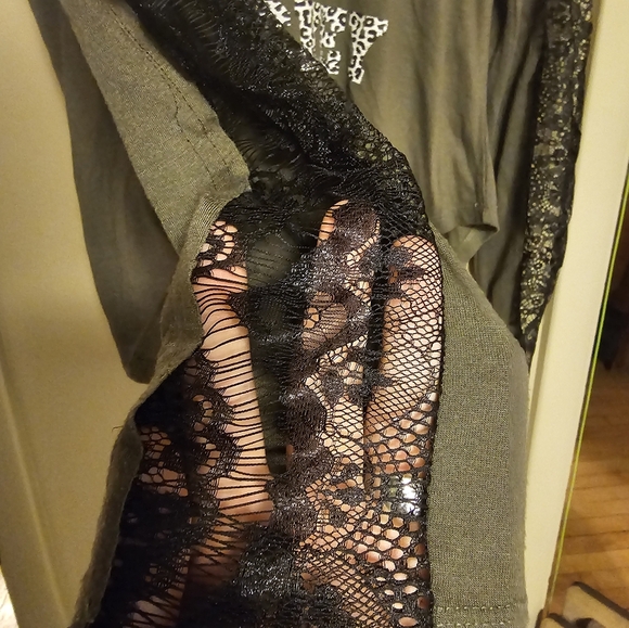 Disney's mickey mouse lacey long sleeve top - Picture 2 of 7